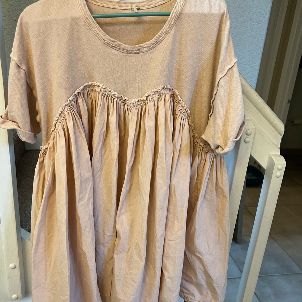 Free People baby doll shirts